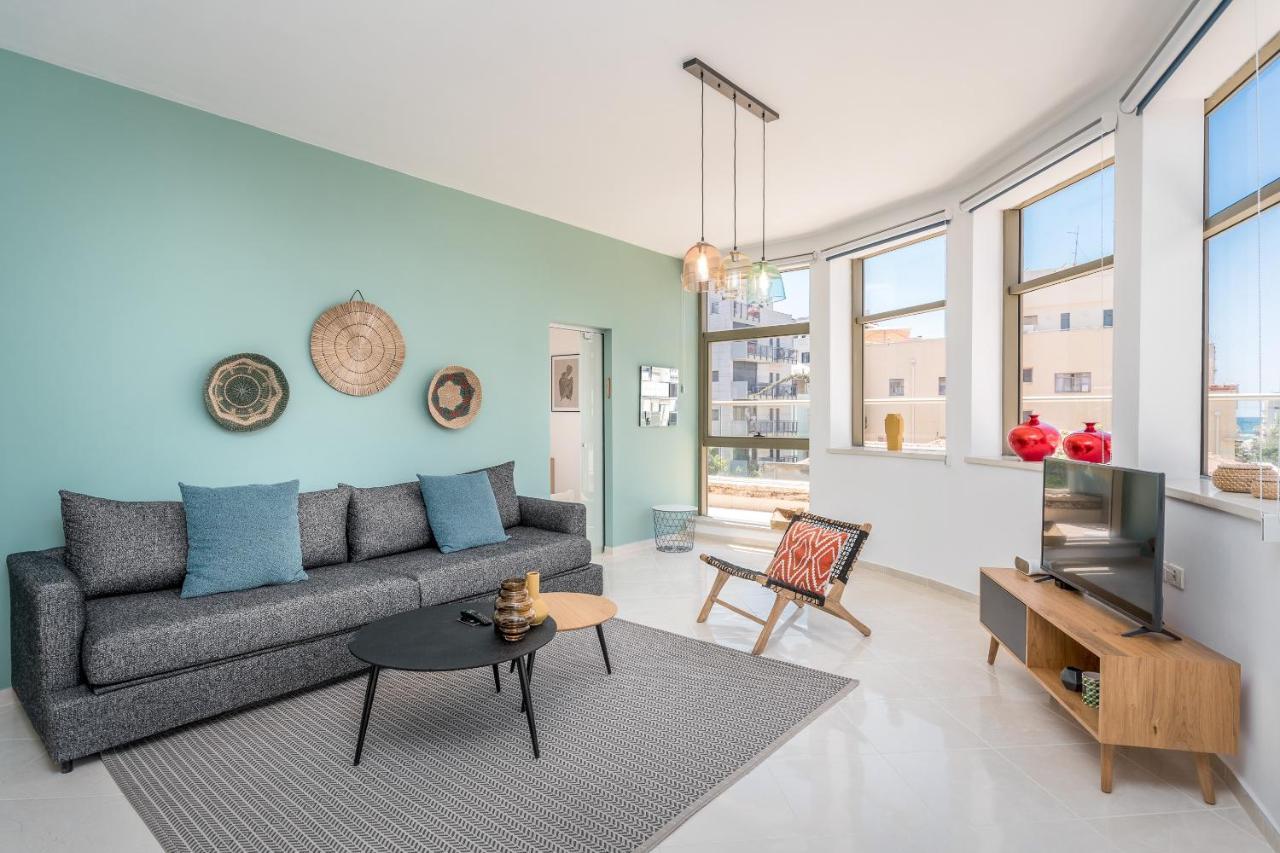 Superbe Apt Avec Terrasse Tres Proche De La Mer ! 텔아비브 외부 사진